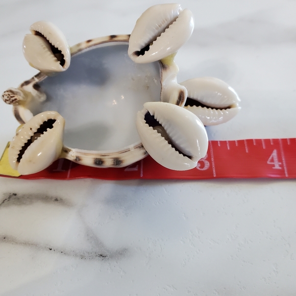 Tiny Sea Shell Turtle Figurine - Picture 5 of 14